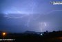 Observatório em Santa Maria registra a queda de mais de 2,5 mil raios em 24 horas; veja vídeo