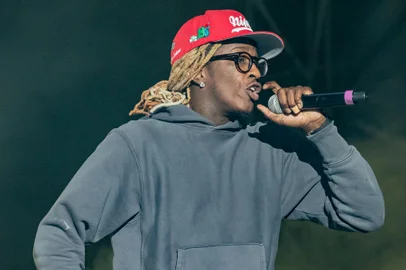 *A PEDIDO DE JULIANA AGNE* Young Thug performs during the Astroworld Festival at NRG Stadium on November 9, 2019 in Houston, Texas. (Photo by SUZANNE CORDEIRO / AFP)Editoria: ACELocal: HoustonIndexador: SUZANNE CORDEIROSecao: culture (general)Fonte: AFPFotógrafo: STR<!-- NICAID(15092267) -->