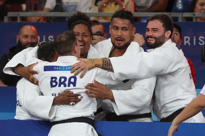 Brasil conquista o bronze no judô por equipes | GZH