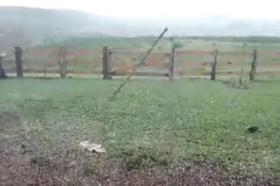 Chuva congelada em Aceguá em agosto de 2022<!-- NICAID(15179897) -->