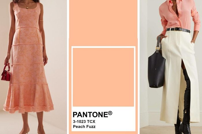 Colagem de fotos Net-a-porter (Alexis),Pantone e Net-a-porter (Stella McCartney) / Divulgação