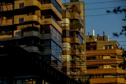 PORTO ALEGRE, RS, BRASIL - 21/07/2021Territórios Negros em Porto Alegre - prédios do bairro Mont Serrat<!-- NICAID(14842107) -->