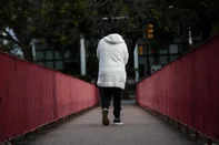 PORTO ALEGRE, RS, BRASIL, 02-07-2025: Massa de ar frio sobre o estado mantém dias gelados. Foto Jonathan Heckler/Agência RBS<!-- NICAID(16071973) -->