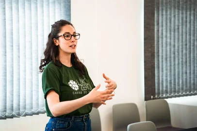 Victoria Mello, embaixadora em Caxias do Sul do Instituto Lixo Zero Brasil<!-- NICAID(15940311) -->