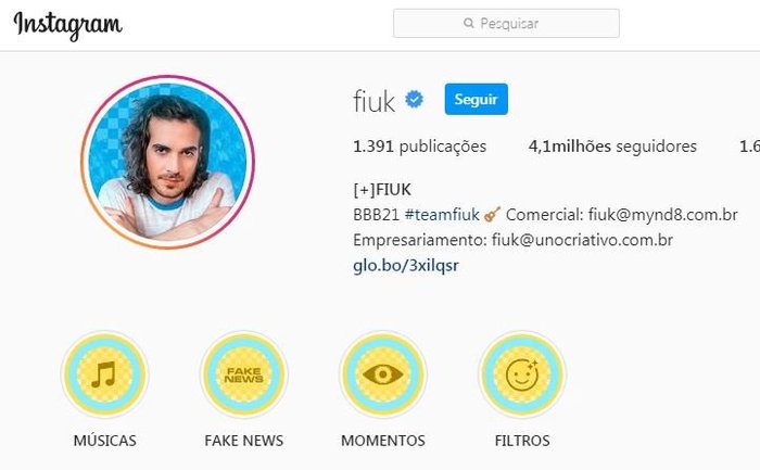 Instagram / Reprodução Instagram / Reprodução