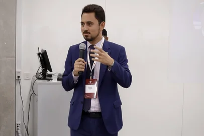Diretor de Avaliação da Educação Superior do Instituto Nacional de Estudos e Pesquisas Educacionais Anísio Teixeira (Inep), Ulysses Tavares Teixeira participou de evento promovido pelo Instituto Semesp no campus Porto Alegre da Unisinos nesta terça-feira, 1º de abril de 2025.<!-- NICAID(16008716) -->