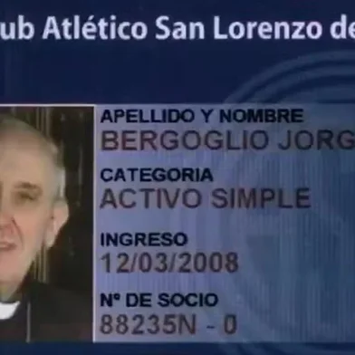 Idade e hora da morte do papa Francisco coincidem com número da carteirinha dele de sócio do San Lorenzo