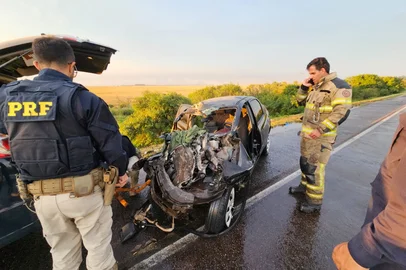 Acidente na BR-290, em Eldorado do Sul (24/4/25)
