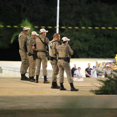PORTO ALEGRE,RS,BRASIL.2023,06,10.Duas execuções na por volta das 04 horas da madrugada, na pista de skate , e cinco pessoas feridas foram lavadas ao hospital.(RONALDO BERNARDI/AGENCIA RBS).<!-- NICAID(15452776) -->