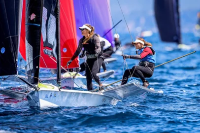 Kahena Kunze e Martine Grael, vela