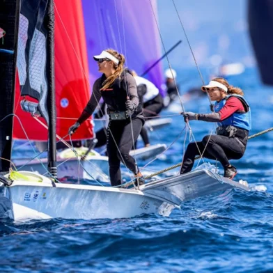 Kahena Kunze e Martine Grael, vela