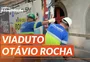 Aniversário de Porto Alegre: veja Viaduto Otávio Rocha com retirada de tapumes