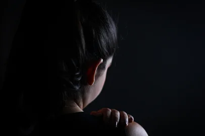 PORTO ALEGRE, RS, BRASIL, 02-02-2026: Imagens para ilustrar matérias sobre as crescentes ocorrências envolvendo violência contra a mulher e casos de feminicídios no Rio Grande do Sul. Foto: Bruno Todeschini/Agência RBS<!-- NICAID(16217384) -->