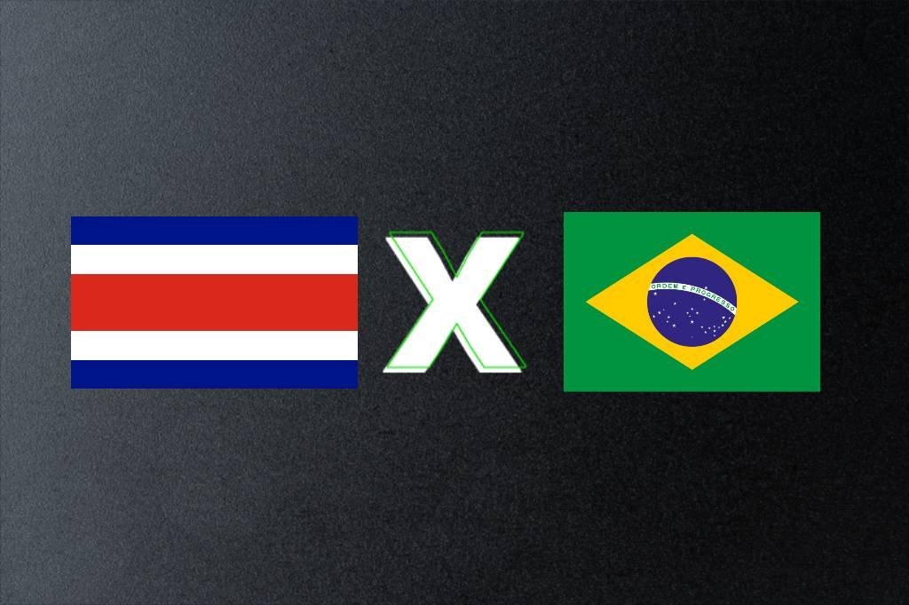 Qual o hor&aacute;rio e onde assistir a Costa Rica x Brasil