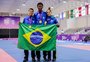 Brasil é ouro por equipes  no taekwondo do Pan Júnior