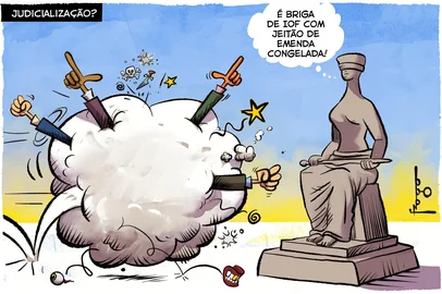 PORTO ALEGRE, RS, BRASIL, 26-06-2025: Charge de Gilmar Fraga. Foto: Gilmar Fraga/Agência RBS<!-- NICAID(16068507) -->