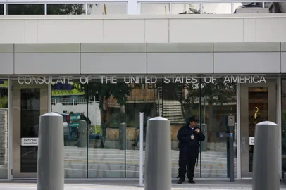 PORTO ALEGRE, RS, BRASIL, 07-06-2017: Consulado dos Estados Unidos, no bairro Passo d'Areia, na zona norte. Comerciantes e moradores do entorno estão na expectativa da abertura do consulado. (Foto: Mateus Bruxel / Agência RBS)<!-- NICAID(12957844) -->
