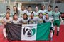 Time do Malgi Futsal Feminino, de Pelotas, na disputa da Série Prata 2023.<!-- NICAID(15410757) -->