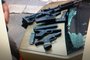 Armamento pesado utilizado por bandidos em tiroteio junto ao Hospital Cristo Redentor foi contrabandeado do Uruguai