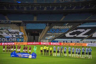 PORTO ALEGRE, RS, BRASIL,  20/07/2021-jogo das oitavas de final da Copa Sul-Americana.  Foto: Jefferson Botega / Agencia RBSIndexador: Jeff Botega<!-- NICAID(14840079) -->