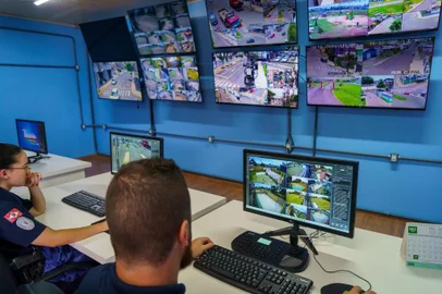 Vacaria tem central de videomonitoramento da Guarda Municipal<!-- NICAID(15629855) -->