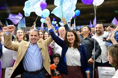 Denise e Alceu são confirmados como pré-candidatos à prefeitura de Caxias do Sul<!-- NICAID(15824915) -->