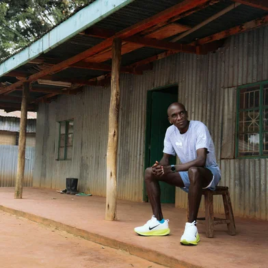 Kipchoge durante corrida<!-- NICAID(16242578) -->