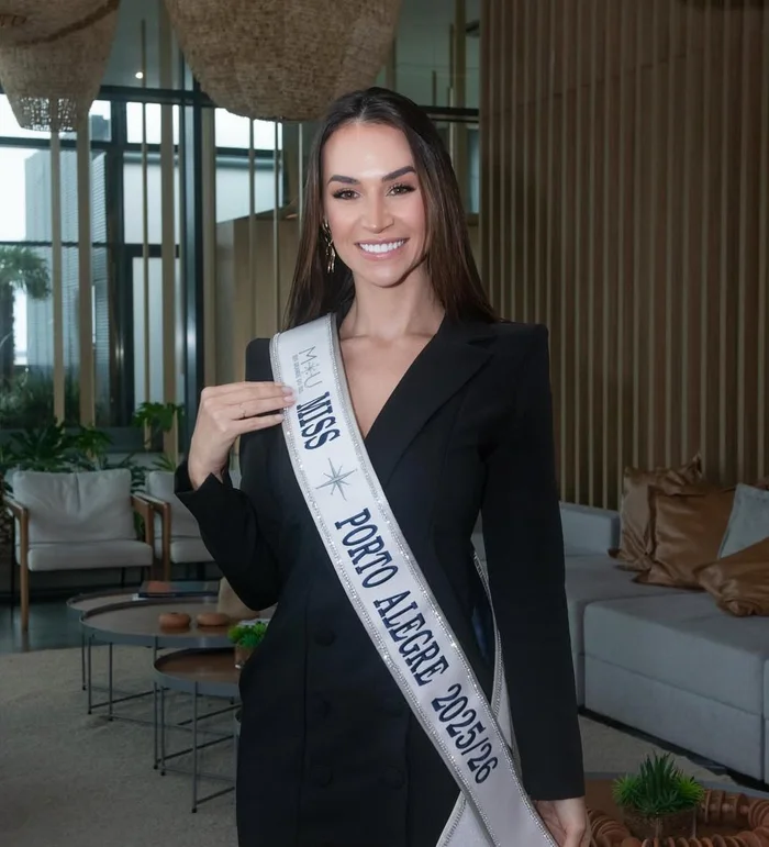 Antares Martins / Miss Universe Rio Grande do Sul / Reprodução Antares Martins / Miss Universe Rio Grande do Sul / Reprodução