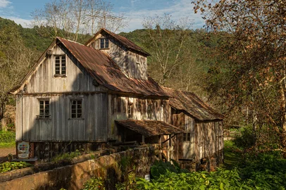 Moinho e Serraria Hillebrand, em Nova Petrópolis.<!-- NICAID(16109474) -->