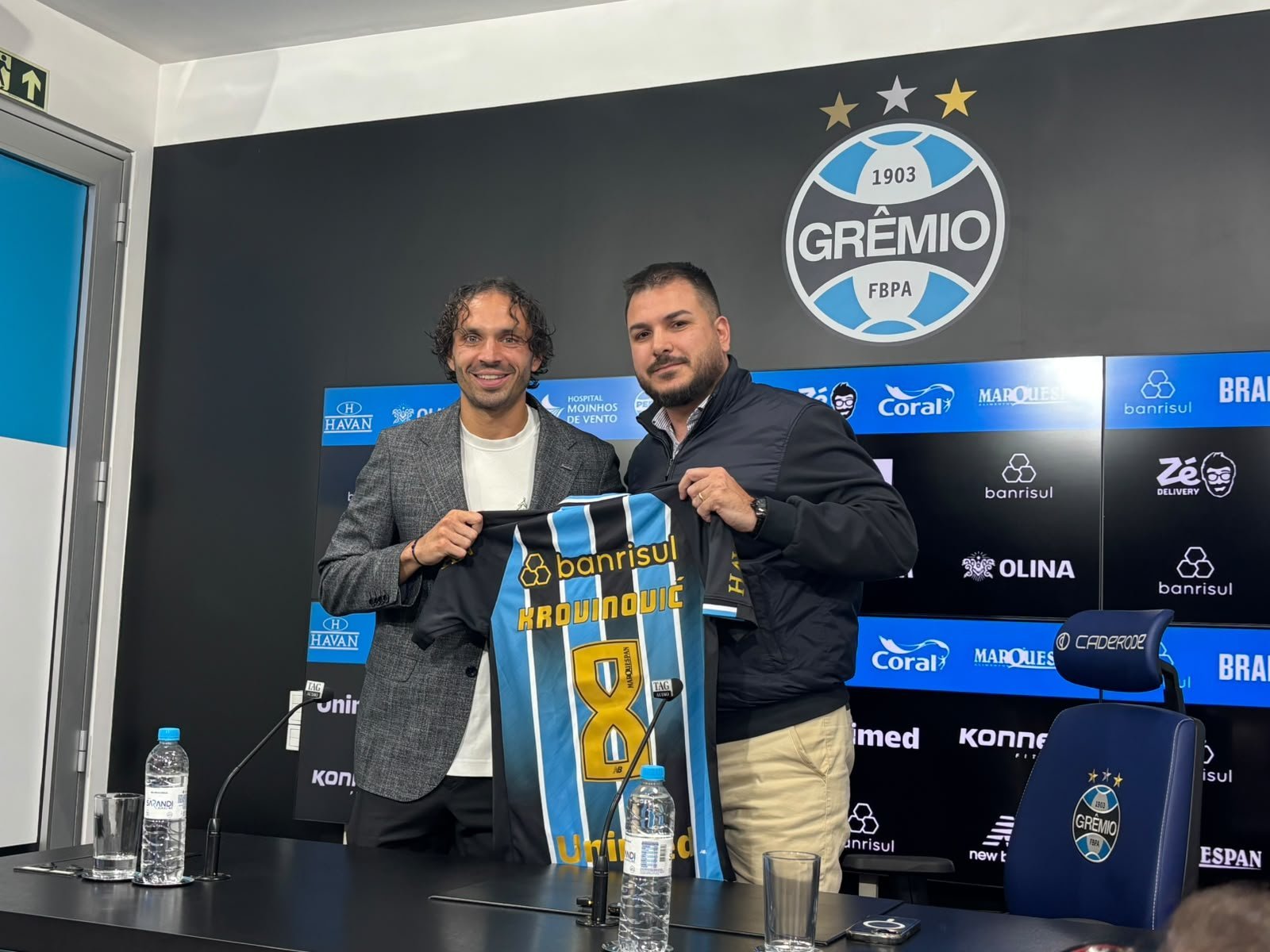 Krovinovic deve desfalcar Grêmio contra o São Paulo