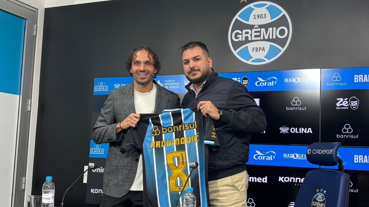 Krovinovic deve desfalcar Grêmio contra o São Paulo
