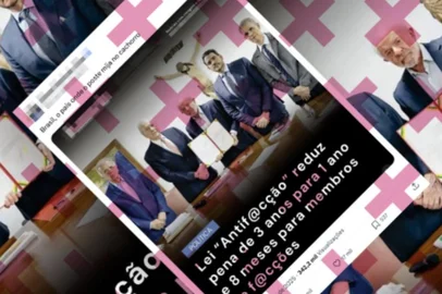 Não é verdade que o PL (projeto de lei) Antifacção elaborado pelo governo federal reduza as penas para membros de facções criminosas. Posts nas redes sociais, como X, Instagram e TikTok, desinformam ao afirmar que o texto reduziria a pena de 3 anos para 1 ano e 8 meses. <!-- NICAID(16167598) -->
