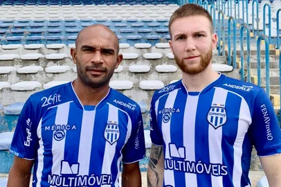 Novos reforços do Esportivo. O atacante Joesley da Silva Cordeiro, de 21 anos, chega para fortalecer o setor ofensivo. Já o experiente Felipe Cordeiro de Araújo Lopes, de 33 anos, é um nome versátil, que atua como lateral-direito e também desempenha a função de volante. <!-- NICAID(16043572) -->