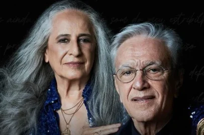 Maria Bethânia e Caetano Veloso <!-- NICAID(15698911) -->