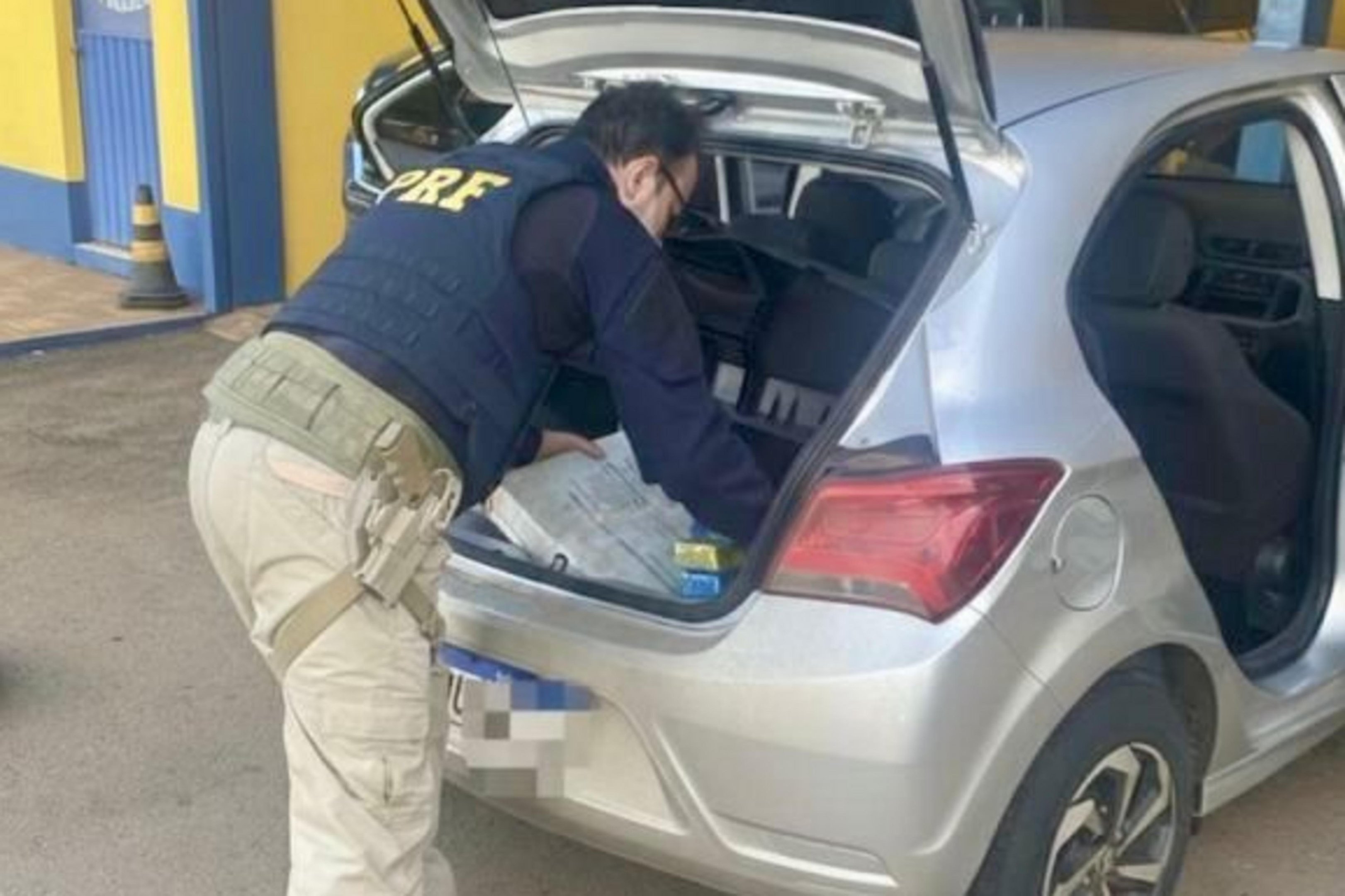 Homem &eacute; preso com 244 quilos de maconha na BR-386, em Sarandi