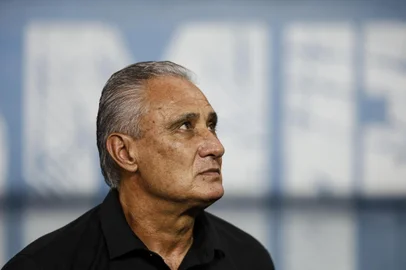 PORTO ALEGRE, RS, BRASIL, 22/09/2024- Grêmio x Flamengo: jogo valido pela 27ª rodada do Brasileirão 2024. Tite. Foto: André Ávila / Agencia RBSIndexador: Andre Avila<!-- NICAID(15873059) -->