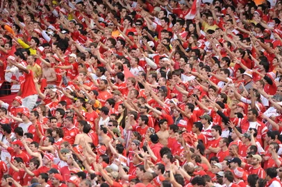 *** Mauro Vieira - Torcida Inter ***Torcida do Inter no Gre-nal 378 pelo campeonato brasileiro 2009.<!-- NICAID(2591819) -->