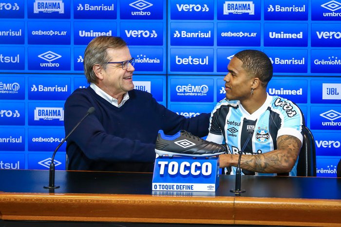 Lucas Uebel / Grêmio/Divulgação Lucas Uebel / Grêmio/Divulgação