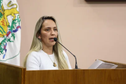 Vereadora Andressa Mallmann (PDT).<!-- NICAID(16187692) -->
