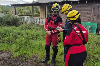 Buscas por jovem que desapareceu após ser arrastado por correnteza em rio de Gramado, William Bogorni Strossi, entram no terceiro dia<!-- NICAID(16380478) -->