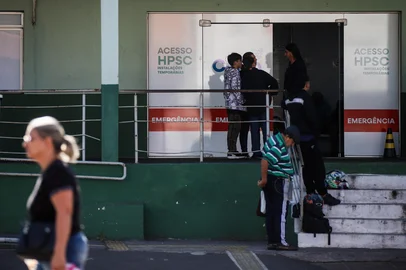 Superlotação e falta de médicos, hospitais de Canoas vivem problemas diariamente. Hospital Nossa Senhora das Graças, em Canoas.Indexador: DF<!-- NICAID(16030087) -->