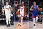 Luka Doncic,  Shai Gilgeous-Alexander e Nikola Jokic são os indicados a MVP da temporada da NBA