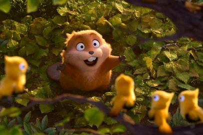 Cara de Um, Focinho de Outro (Hoppers, 2026), filme de Daniel Chong. 30º longa-metragem da Pixar<!-- NICAID(16237095) -->