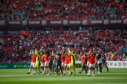 Inter x Corinthians, no Beira-Rio, pelo jogo de ida da final do Brasileirão Feminino<!-- NICAID(15209400) -->