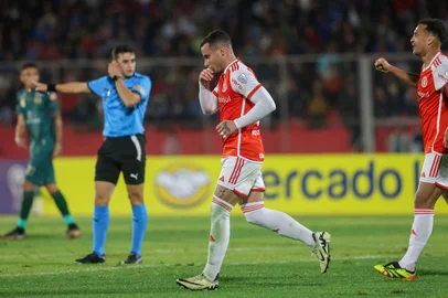 Real Tomayapo vs Internacional pela Sul-Americana 2024, em Tarija - Foto: Ricardo Duarte/SC Internacional/DivulgaçãoIndexador: ricardo duarte<!-- NICAID(15780790) -->
