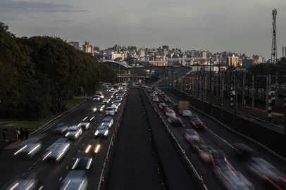 Porto Alegre, RS, Brasil, 15-05-2025: Como estão as obras da 116 . Foto: Renan Mattos / Agência RBS<!-- NICAID(16038318) -->