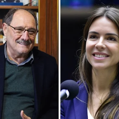 José Ivo Sartori e Any Ortiz