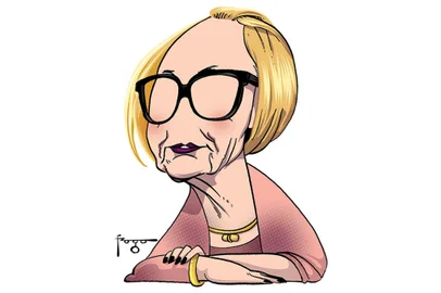 PORTO ALEGRE, RS, BRASIL,  30/12/2021-Caricatura Frases da semana -  Secretária de Saúde Arita Bergmann. Foto: Gilmar Fraga / Agencia RBS<!-- NICAID(14980175) -->