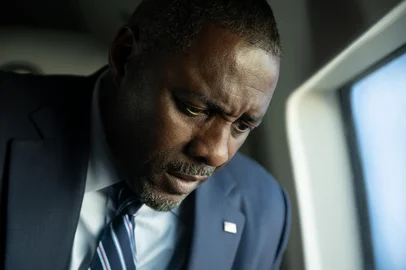 A HOUSE OF DYNAMITE - Idris Elba as POTUS. Cr: Eros Hoagland Â© 2025 Netflix, Inc. <!-- NICAID(16153050) -->