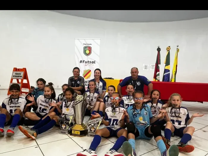 Divulgação União Roquegonzalense de Futsal Feminino